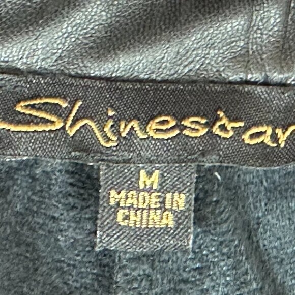 Shinestar - Black Vegan Leather Shorts with Pockets - M - NWOT - Picture 6 of 7